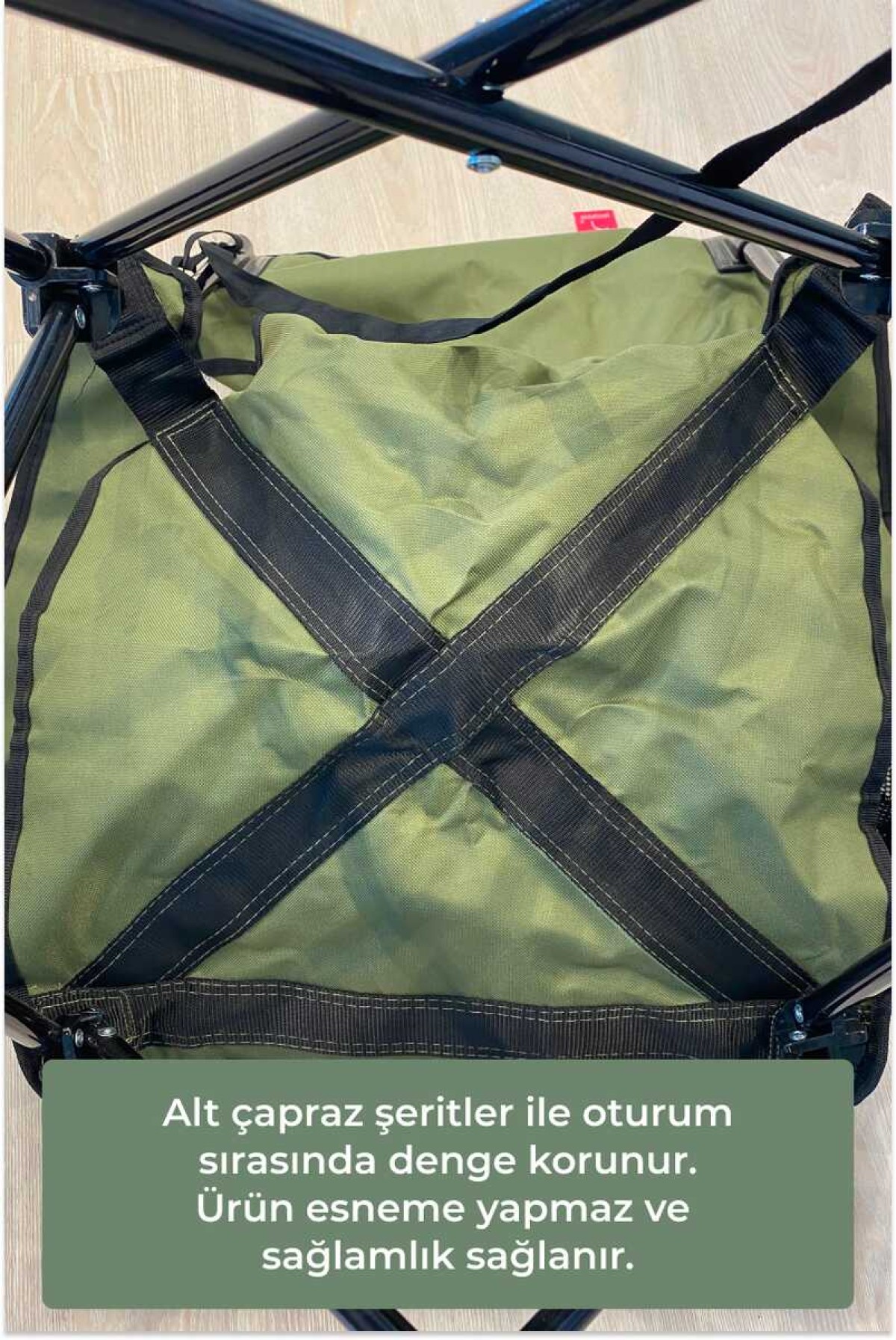 Ansan Kolçaklı Kamp Sandalyesi Haki M-KV31-33 Ansan Kolçaklı Kamp Sandalyesi Haki M-KV31-33