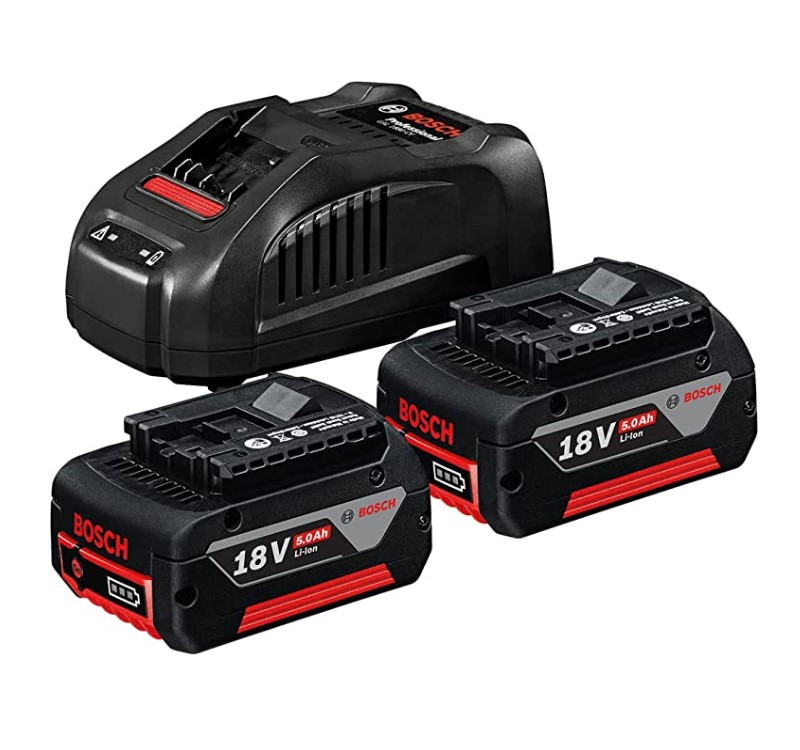 BOSCH 18V Başlangıç seti 2x5.0 Ah + GAL 1880CV 1 600 A00 B8J BOSCH 18V Başlangıç seti 2x5.0 Ah + GAL 1880CV 1 600 A00 B8J