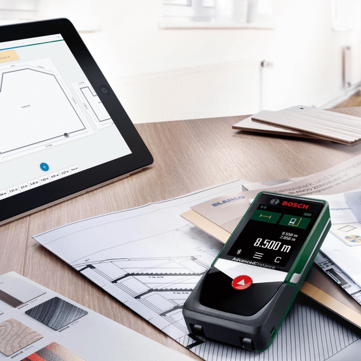 BOSCH ADVANCEDDİSTANCE 50C UZAKLIK ÖLÇER BOSCH ADVANCEDDİSTANCE 50C UZAKLIK ÖLÇER