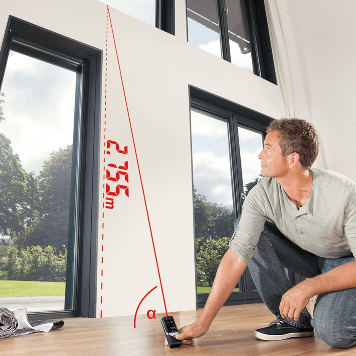 BOSCH ADVANCEDDİSTANCE 50C UZAKLIK ÖLÇER BOSCH ADVANCEDDİSTANCE 50C UZAKLIK ÖLÇER