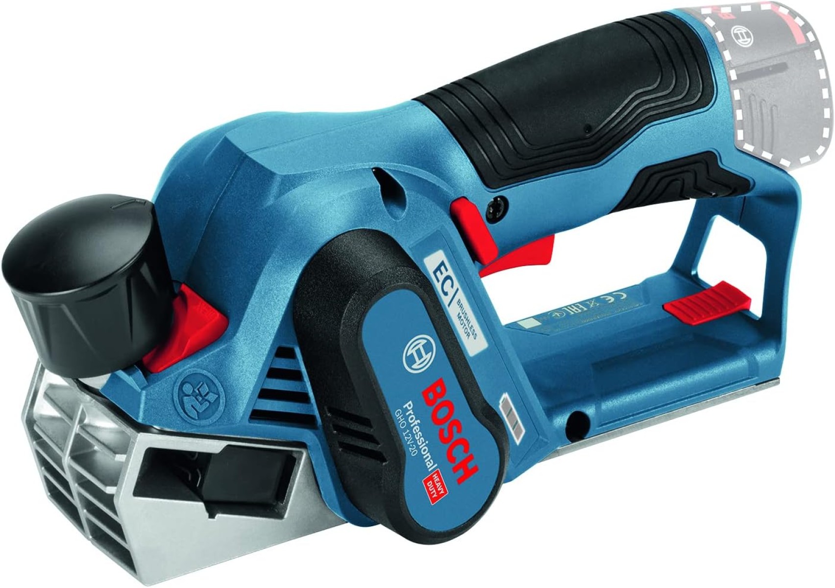 BOSCH GHO 12V-20 Akülü Planya (SOLO) 1.601.5A7.000