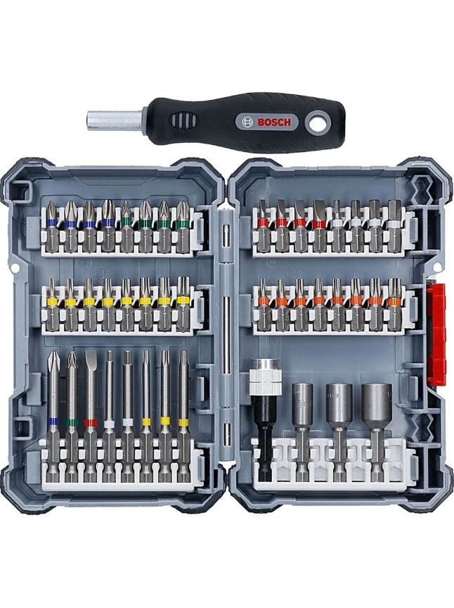 BOSCH PROFESYONEL VİDALAMA UÇ SETİ 44+1 PARÇA 2.607.017.732