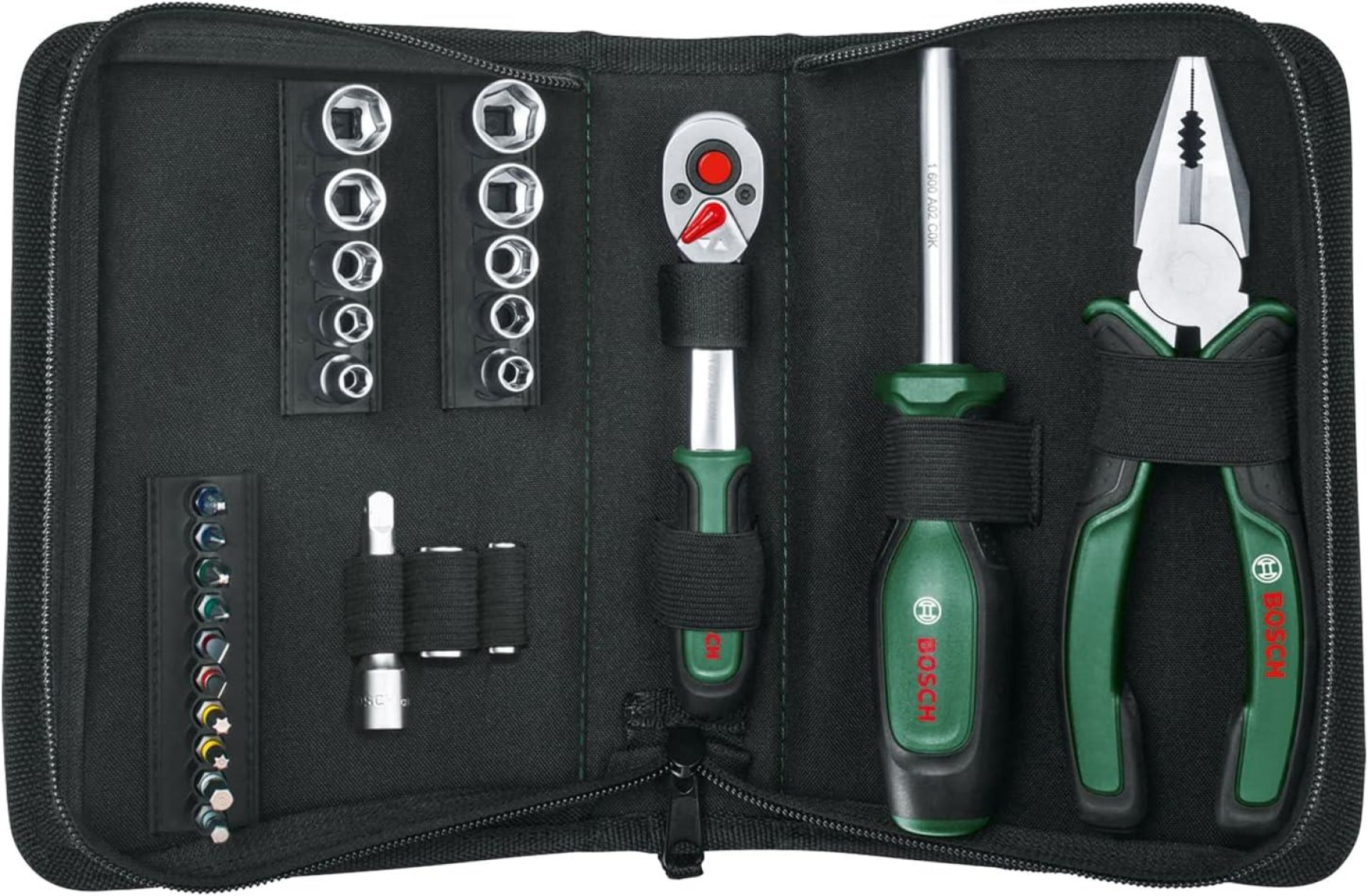 BOSCH TAŞINABİLİR EL ALET SETİ 26 PARÇA 1.600.A02.BY2