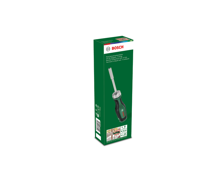 Bosch 12 Uçlu Cırcır Tornavida 1.600.A02.7PP