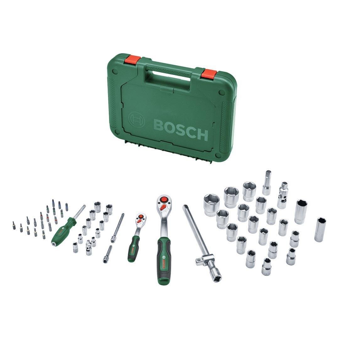 Bosch 1/4 + 1/2 Cırcırlı Somun Sıkma Seti 56 Parça 1.600.A02.Z9B