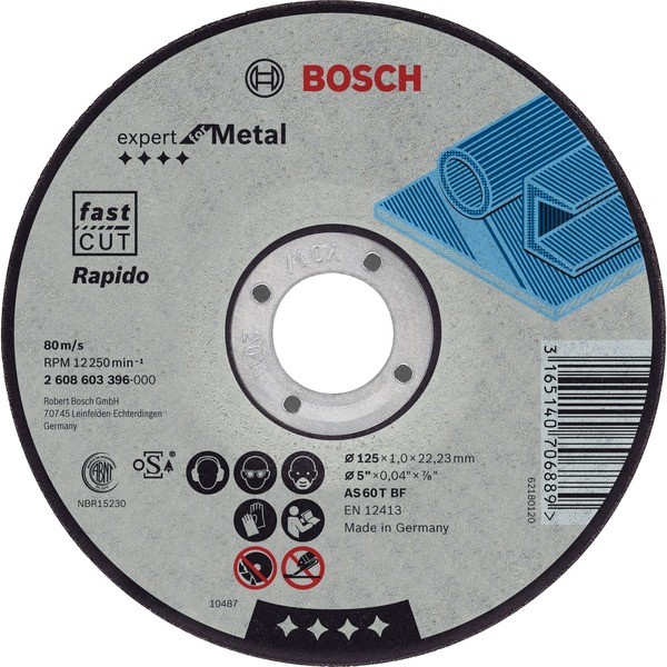 Bosch 230 x 1,9Mm EXMetal Rap. Kesme Taşı Düz