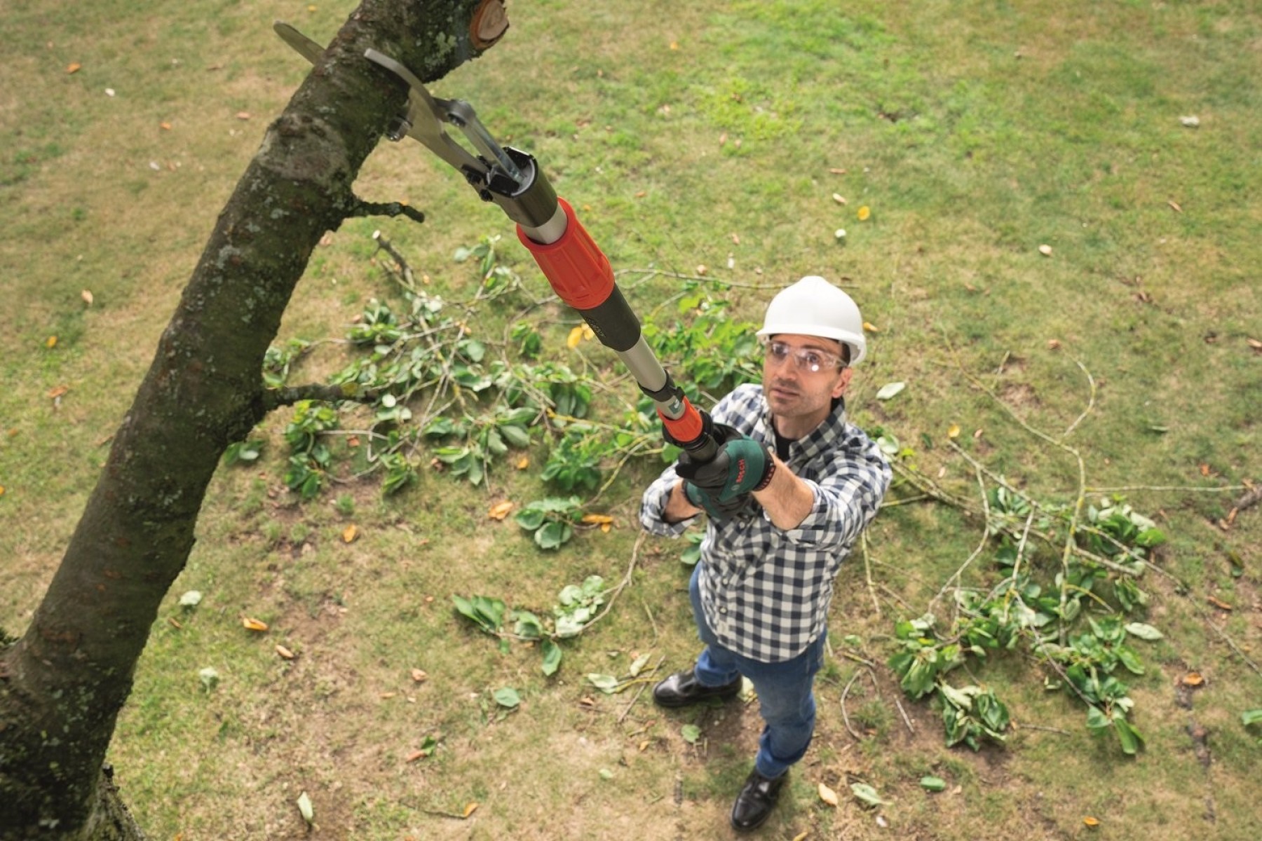 Bosch AdvancedPrune 18V-45 1X2.0AH Akülü Teleskopik Dal Budama Makası