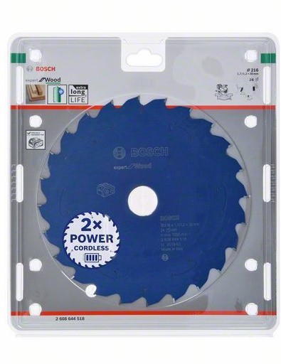 Bosch EXW Daire Testere Bıçağı 216*30 MM 24 D E/C