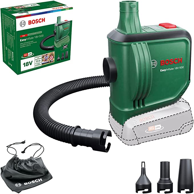 Bosch Easyınflate 18V-500 (Solo) Hava Pompası Bosch Easyınflate 18V-500 (Solo) Hava Pompası