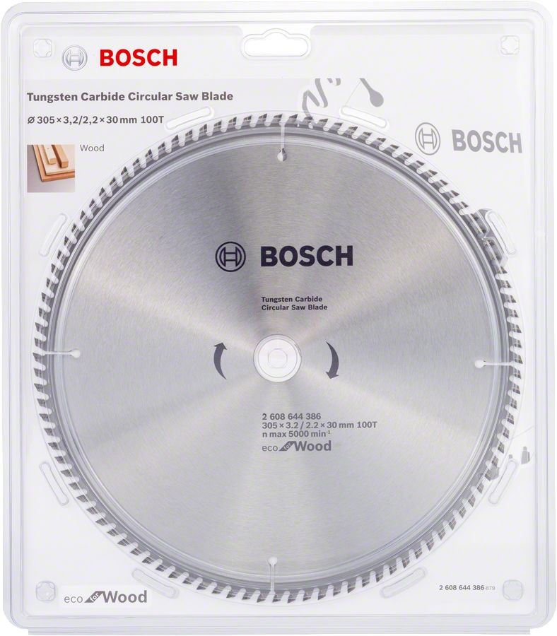 Bosch Ecow Daire Testere Bıçağı 305x30mm 100Diş 2.608.644.386