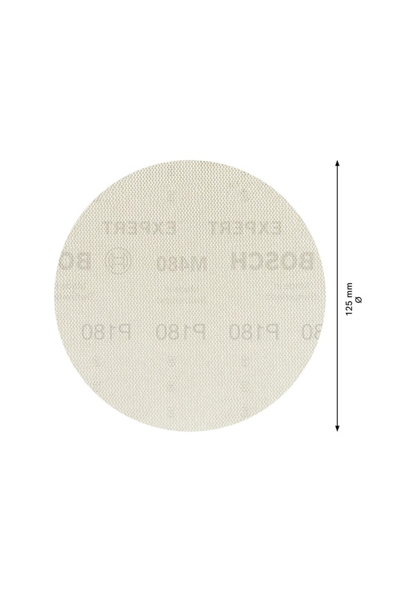 Bosch Expert M480 Ağ Zımpara 125 mm 180 Kum 5 li 2.608.900.675