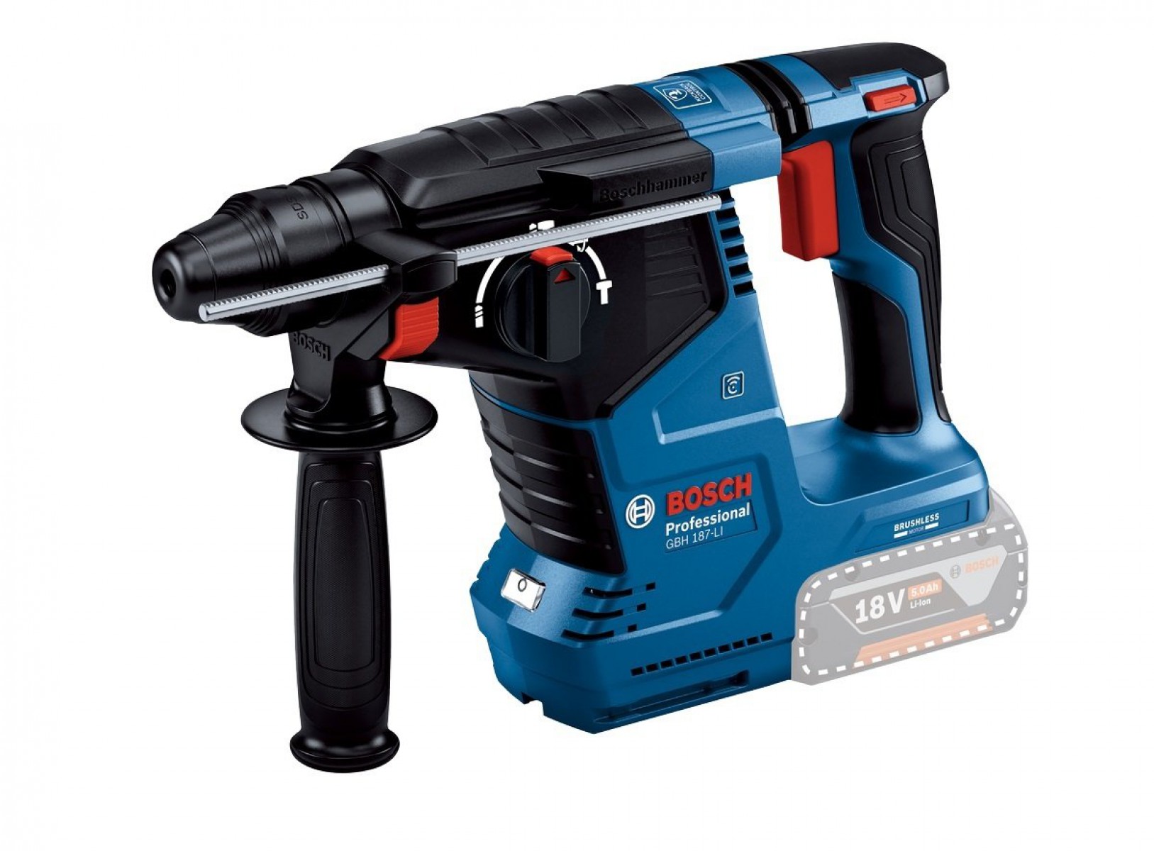 Bosch GBH 187-LI Professional (Solo) Akülü Kırıcı-Delici - (Akü ve Şarj Cihazı Dahil Değil) Bosch GBH 187-LI Professional (Solo) Akülü Kırıcı-Delici - (Akü ve Şarj Cihazı Dahil Değil)