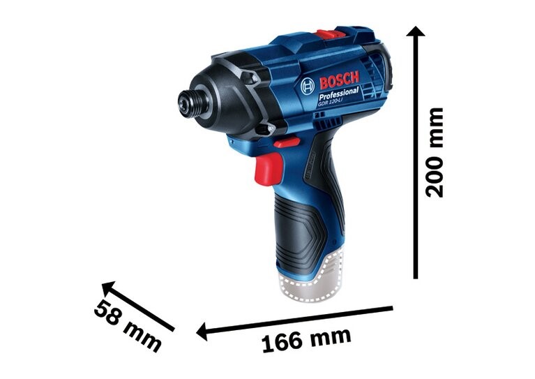 Bosch GDR 120-LI Akülü Somun Sıkma (Solo) 0.601.9F0.000 Bosch GDR 120-LI Akülü Somun Sıkma (Solo) 0.601.9F0.000