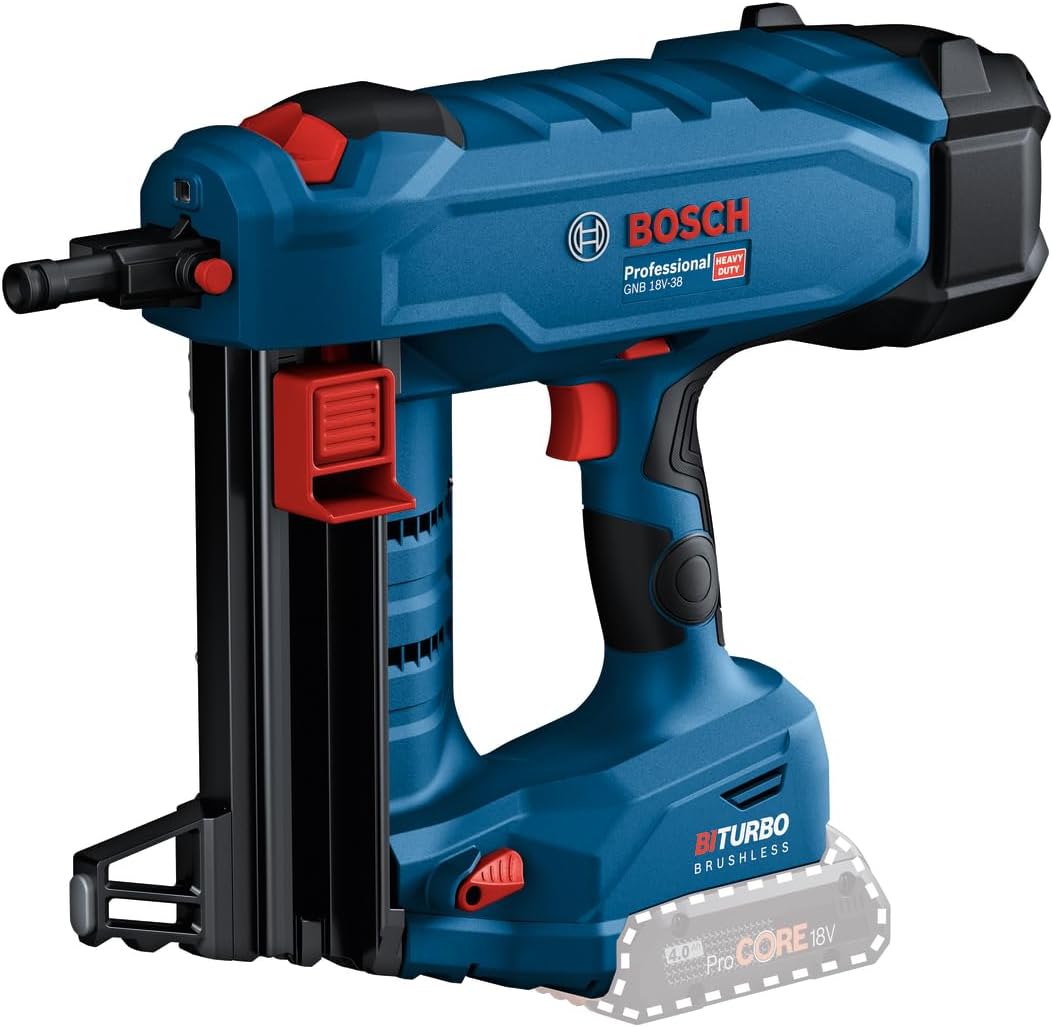 Bosch GNB 18V-38  Çivi Çakma Tabancası (SOLO)0.601.9L7.000