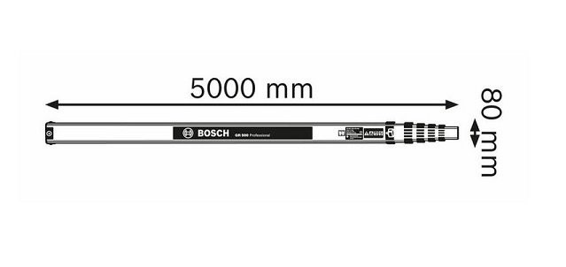 Bosch GR 500 MİRA ÖLÇÜM ÇUBUĞU 0.601.094.300 Bosch GR 500 MİRA ÖLÇÜM ÇUBUĞU 0.601.094.300