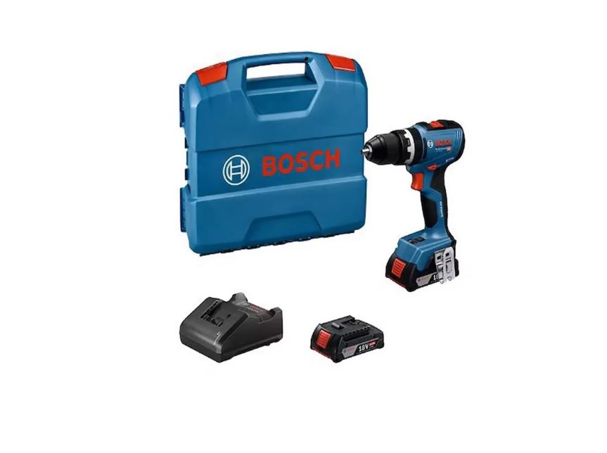 Bosch GSB 18V-65 Akülü Darbeli Matkap 2x2.0 Ah 0.601.9N3.100