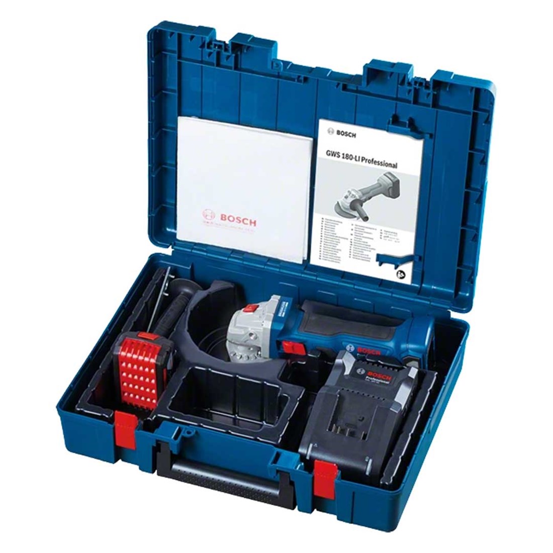 Bosch GWS 180 Li Akülü Taşlama 1x4.0 Ah 125 mm Bosch GWS 180 Li Akülü Taşlama 1x4.0 Ah 125 mm