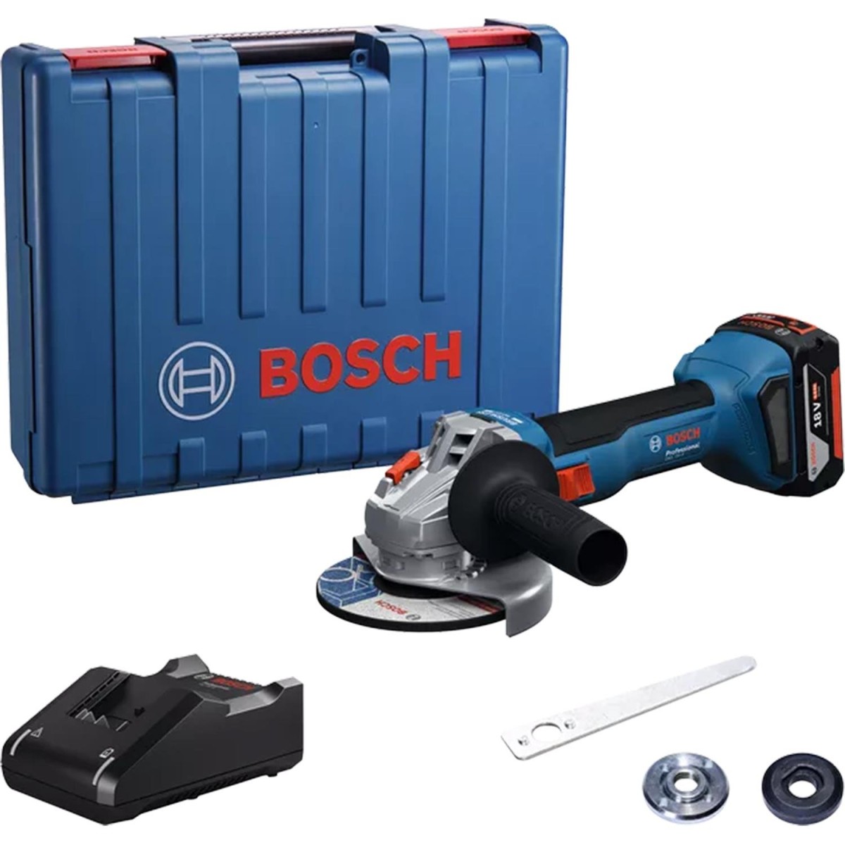 Bosch GWS 18V-8 AKÜLÜ TAŞLAMA MAKİNASI 1X4.0 Ah 1.601.9N9.021