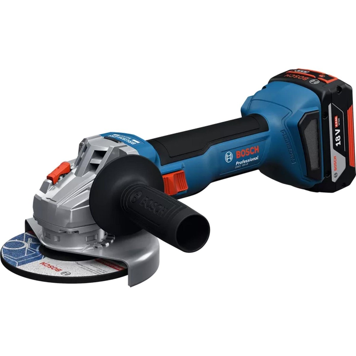 Bosch GWS 18V-8 AKÜLÜ TAŞLAMA MAKİNASI 1X4.0 Ah 1.601.9N9.021