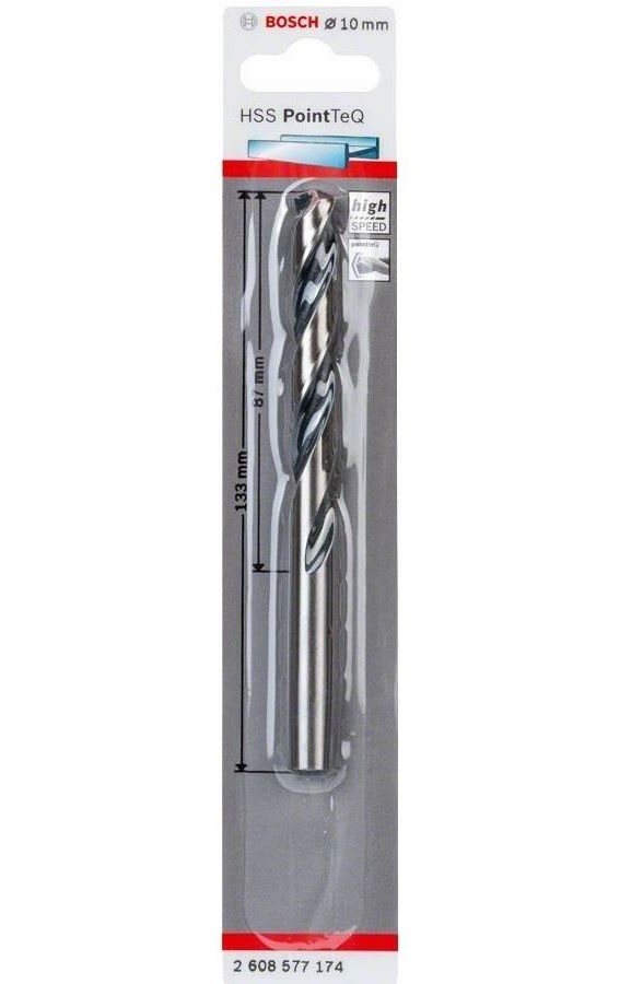 Bosch Hss Pointteq Metal Matkap Ucu 10,0 mm 1'Lİ Bosch Hss Pointteq Metal Matkap Ucu 10,0 mm 1'Lİ