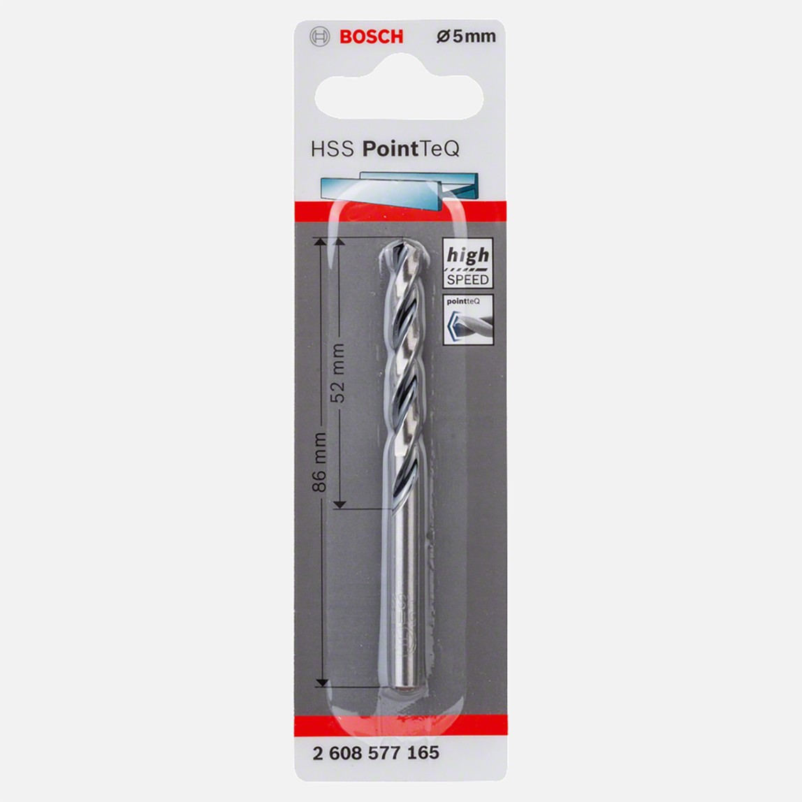 Bosch Hss Pointteq Metal Matkap Ucu 5,0 mm 1'Lİ