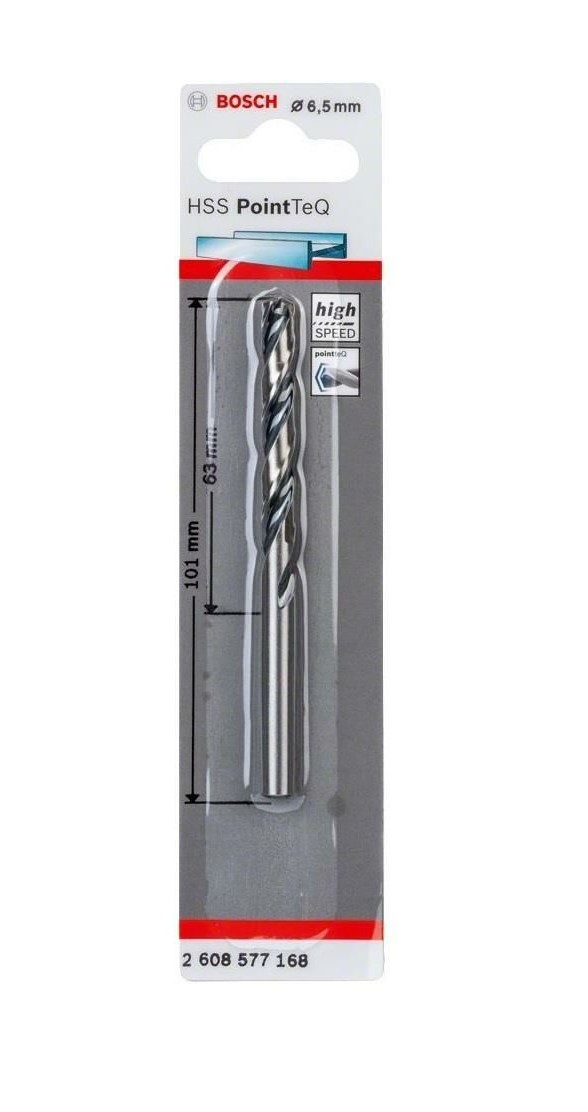 Bosch Hss Pointteq Metal Matkap Ucu 6,5 mm 1'Lİ Bosch Hss Pointteq Metal Matkap Ucu 6,5 mm 1'Lİ