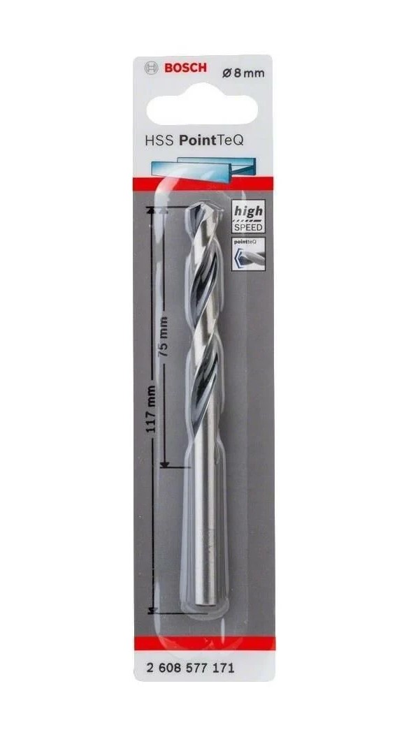 Bosch Hss Pointteq Metal Matkap Ucu 8,0 mm 1'Lİ