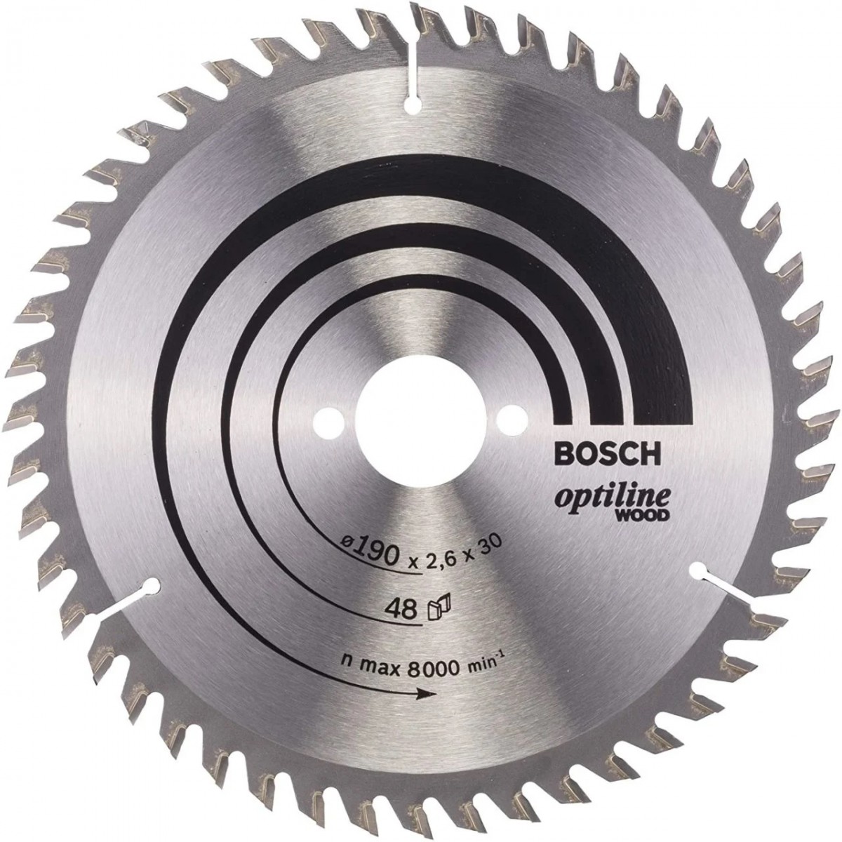 Bosch Optiline Ahşap 190x30 mm 48 Diş Daire Testere Bıçağı - 2608640617 Bosch Optiline Ahşap 190x30 mm 48 Diş Daire Testere Bıçağı - 2608640617