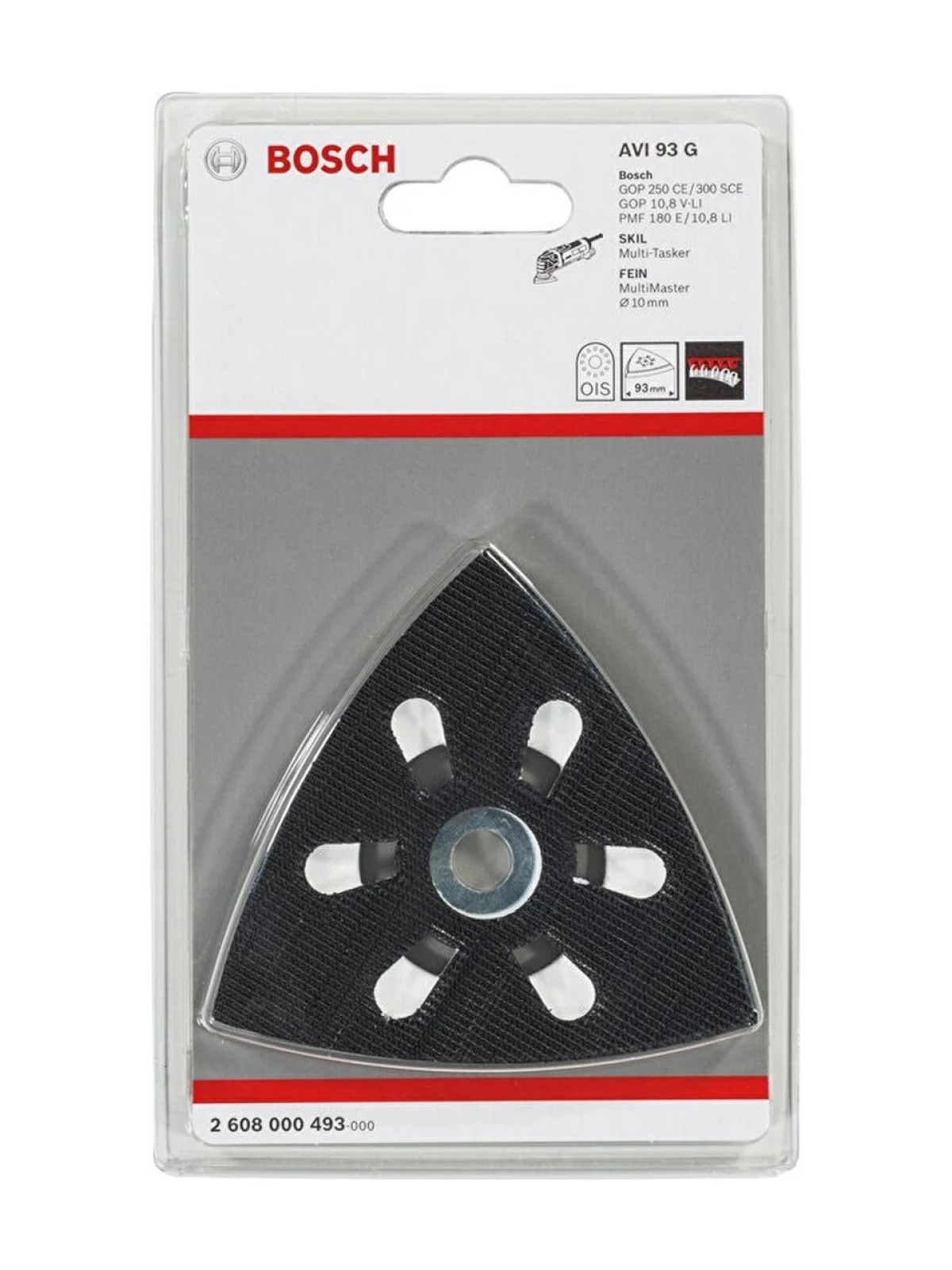 Bosch PRO AVZ 93 G Starlock Delta Zımpara Tabanı Bosch PRO AVZ 93 G Starlock Delta Zımpara Tabanı