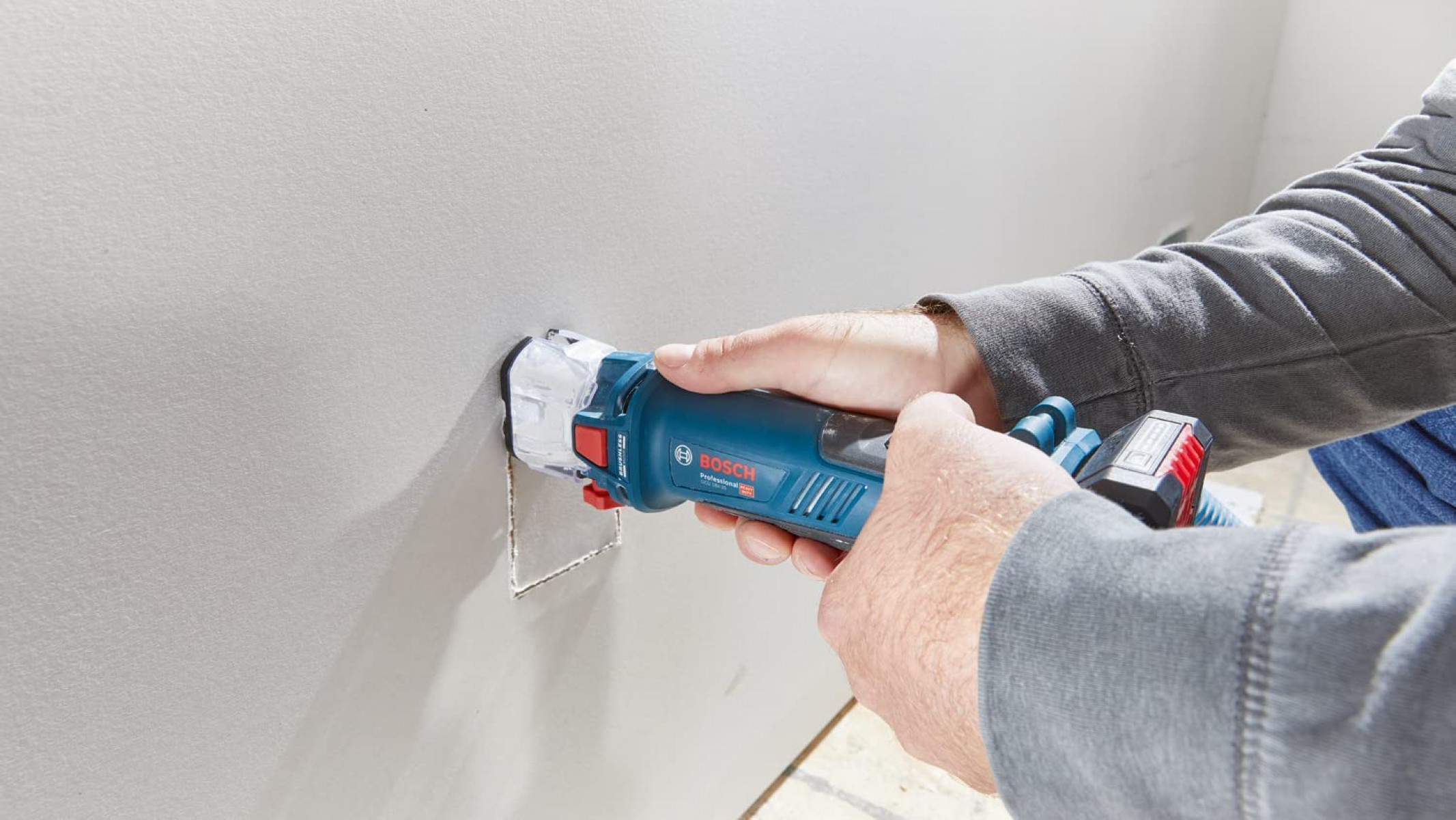Bosch Professional GCU 18V-30 Akülü Kuru Levha Kesici SOLO Bosch Professional GCU 18V-30 Akülü Kuru Levha Kesici SOLO