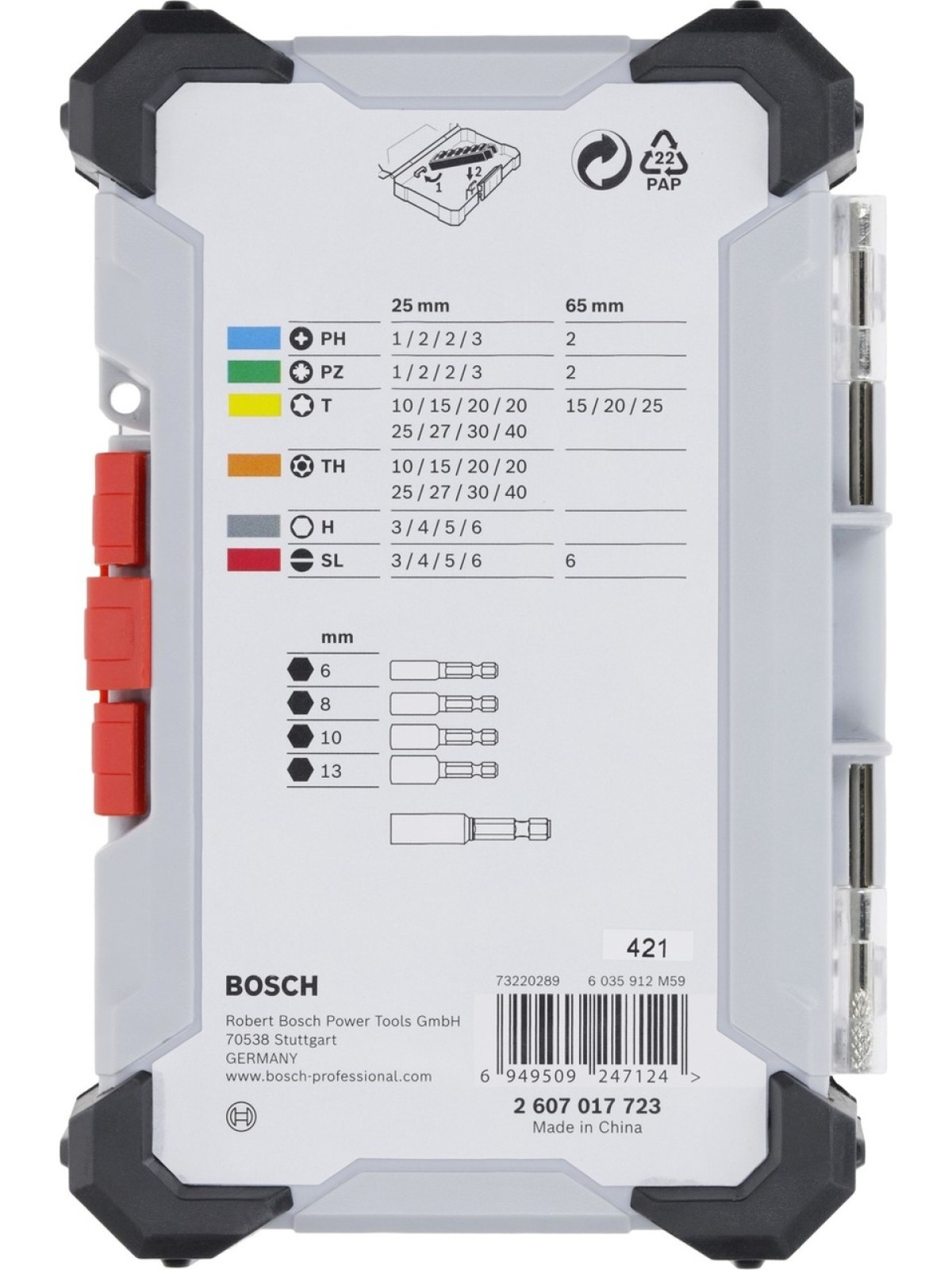 Bosch Profesyonel Vidalama Ucu Seti 43 Parça Bosch Profesyonel Vidalama Ucu Seti 43 Parça