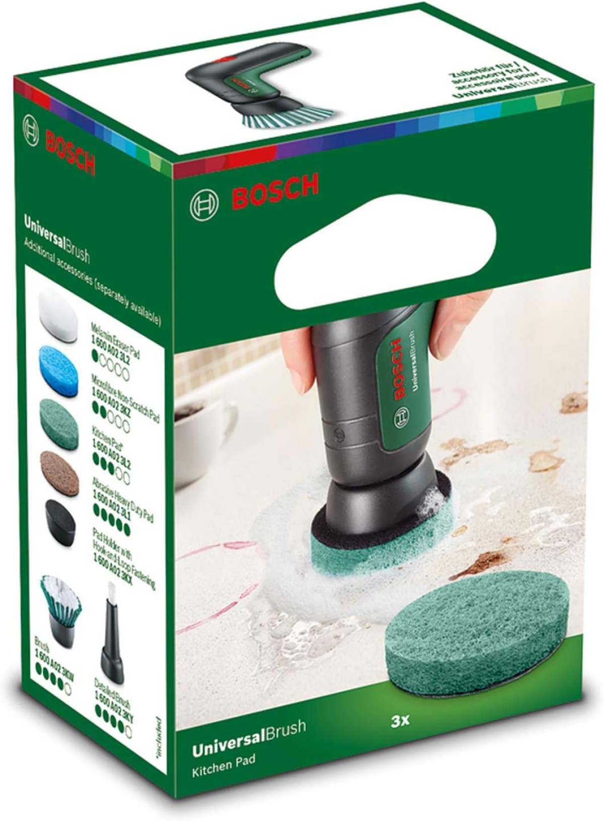 Bosch UniversalBrush - Mutfak Ovma Pedi 1.6010.A02.3L0 Bosch UniversalBrush - Mutfak Ovma Pedi 1.6010.A02.3L0