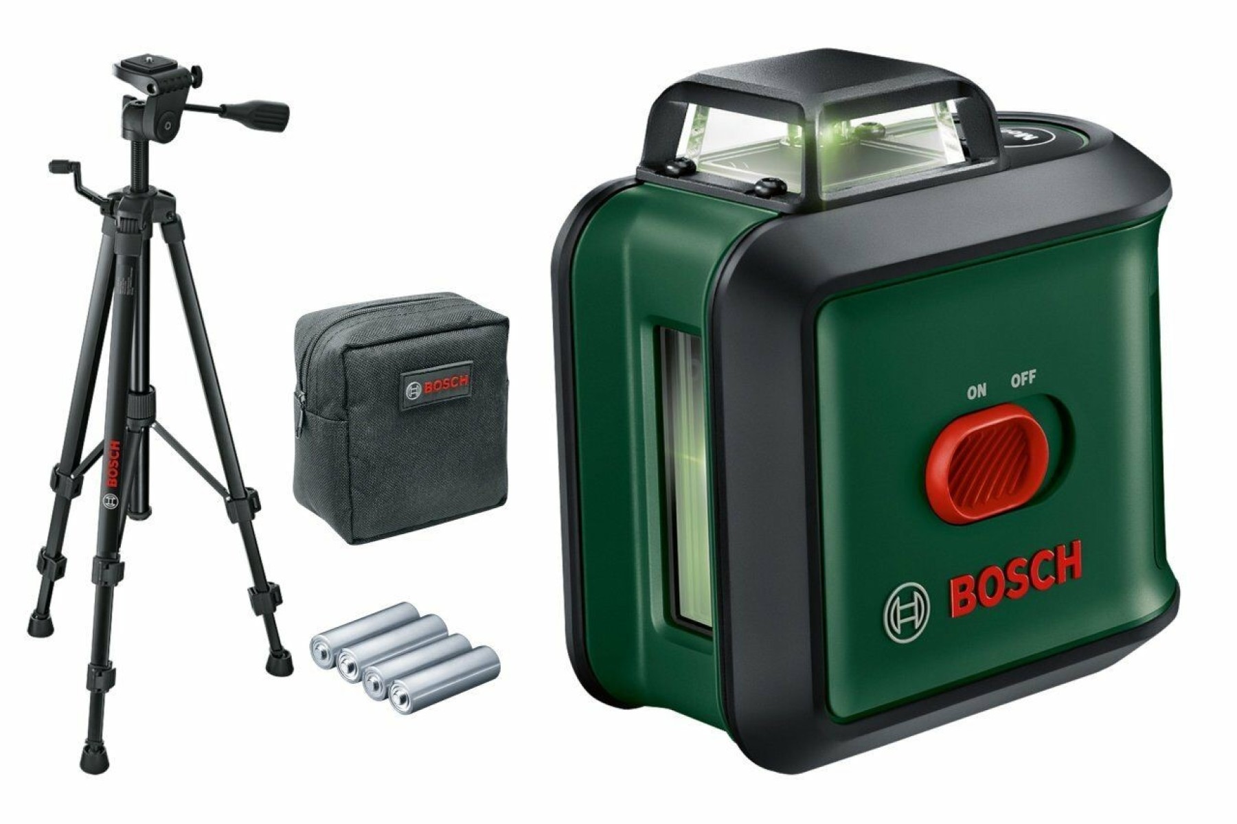 Bosch UniversalLevel 360+Tt150 Çapraz Çizgi Lazeri Bosch UniversalLevel 360+Tt150 Çapraz Çizgi Lazeri