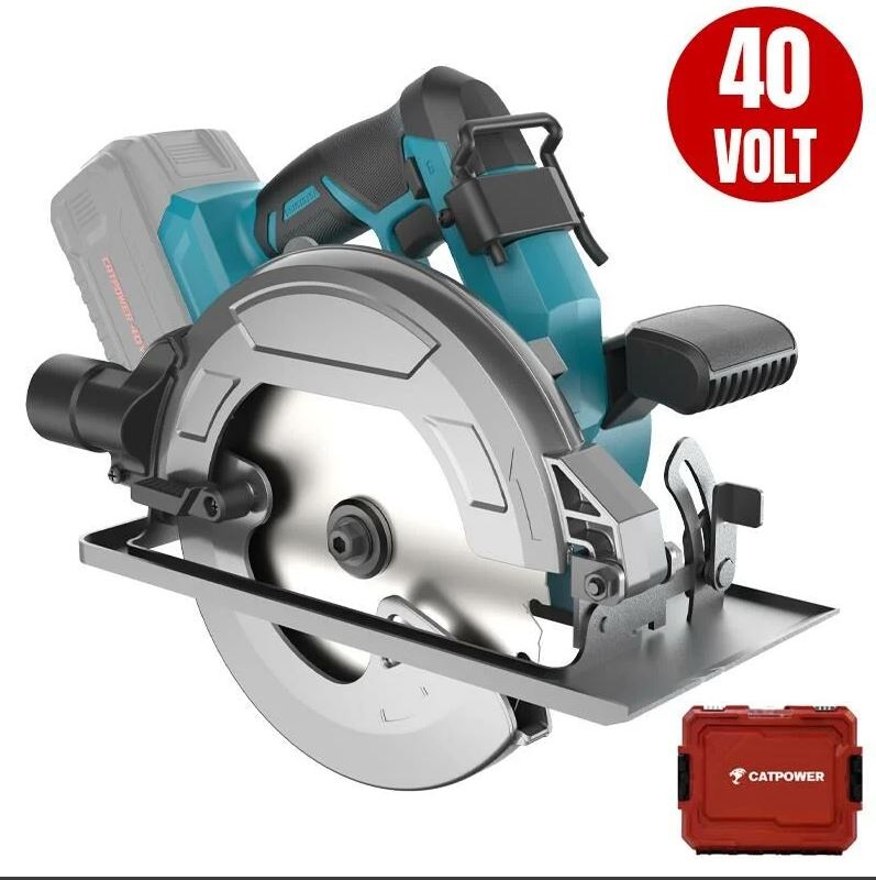 CatPower 4460 Kömürsüz Akülü Sunta Kesme 185mm Li-ion 40V 2X4Ah 