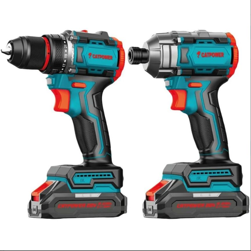 CatPower 5135 Kömürsüz Akülü Set Matkap Vidalama