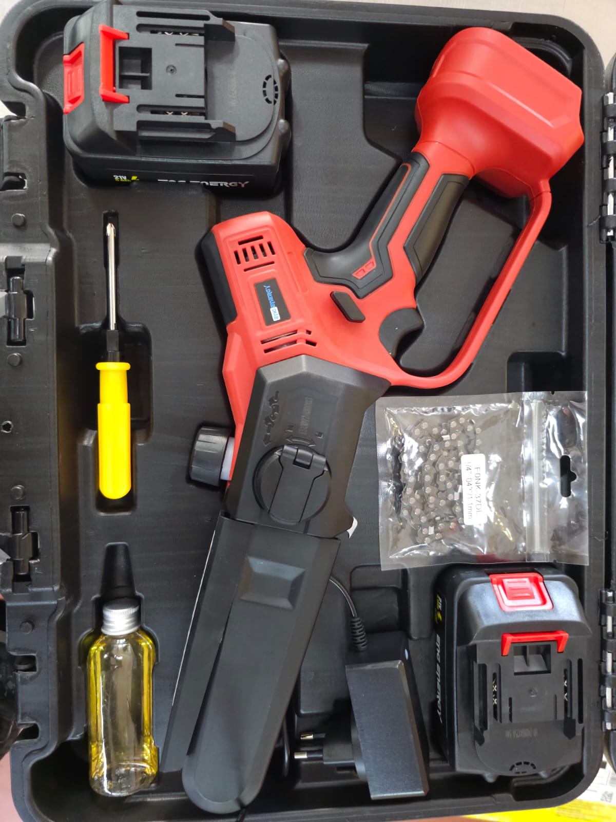 ENG ENERGY L6002 ÇİFT AKÜLÜ MİNİ TESTERE 5.0 AH ENG ENERGY L6002 ÇİFT AKÜLÜ MİNİ TESTERE 5.0 AH