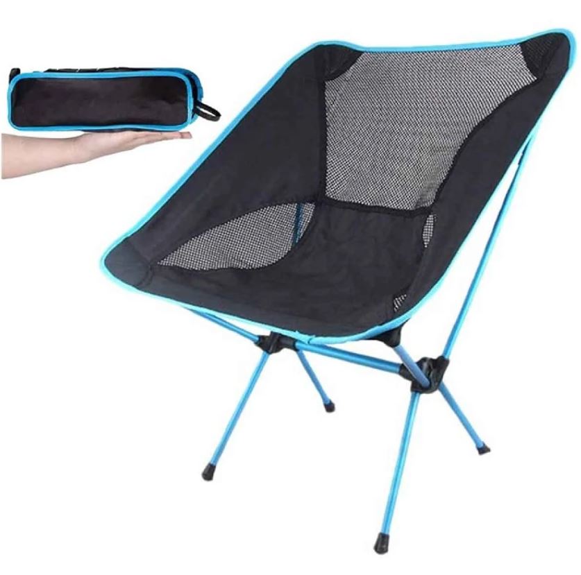 FUNKY CHAIRS ULTRALİGHT 900 GR ALÜMİNYUM KATLANIR KAMP SANDALYESİ MAVİ