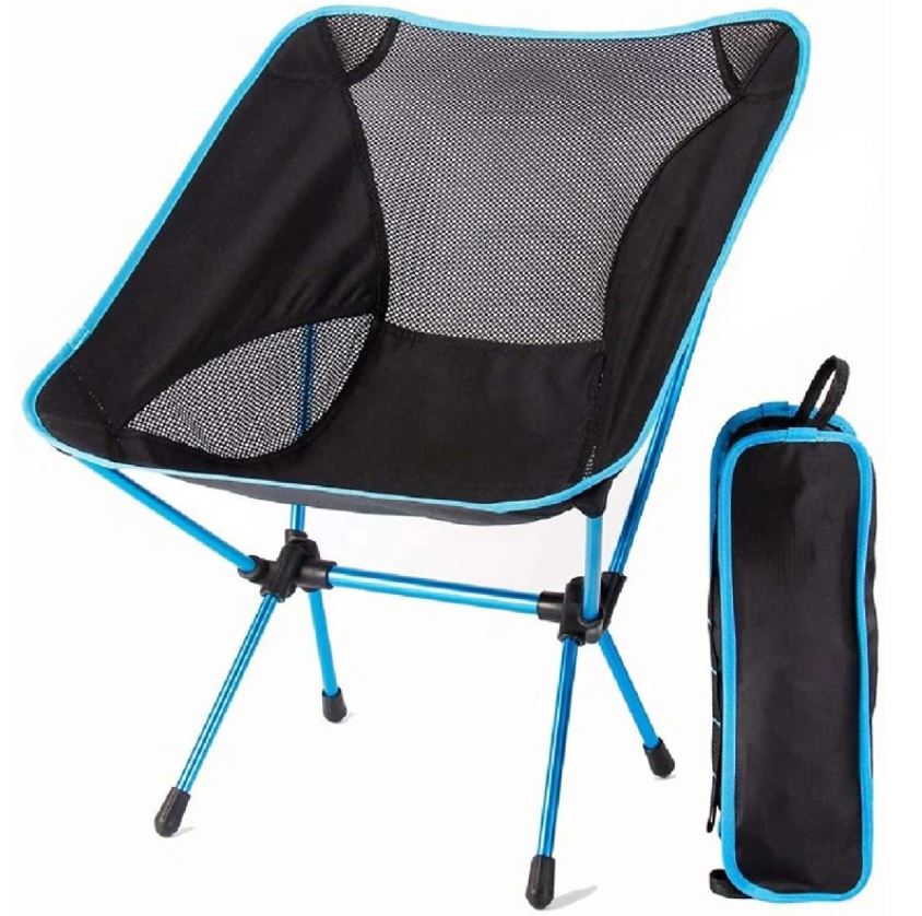 FUNKY CHAIRS ULTRALİGHT 900 GR ALÜMİNYUM KATLANIR KAMP SANDALYESİ MAVİ