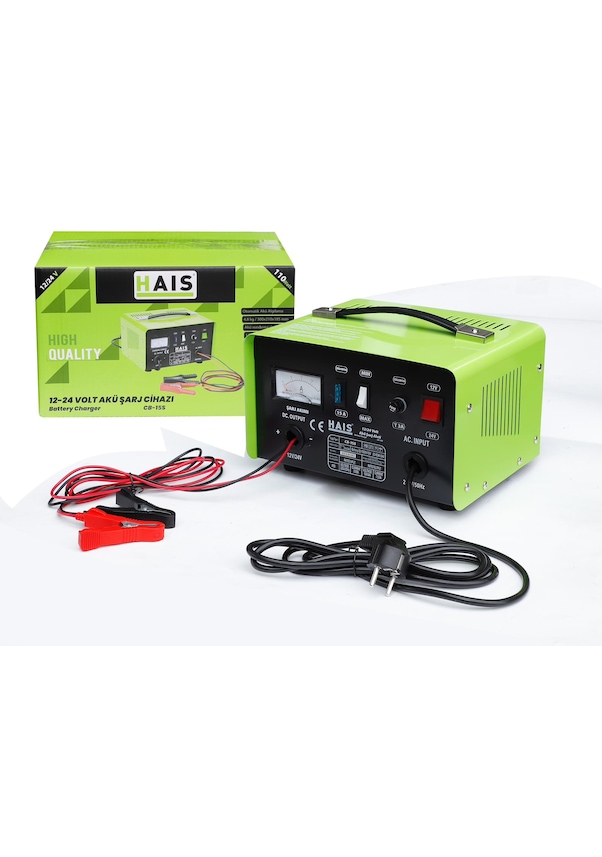 HAIS AKÜ ŞARJ 12-24 VOLT CB-15S HAIS AKÜ ŞARJ 12-24 VOLT CB-15S