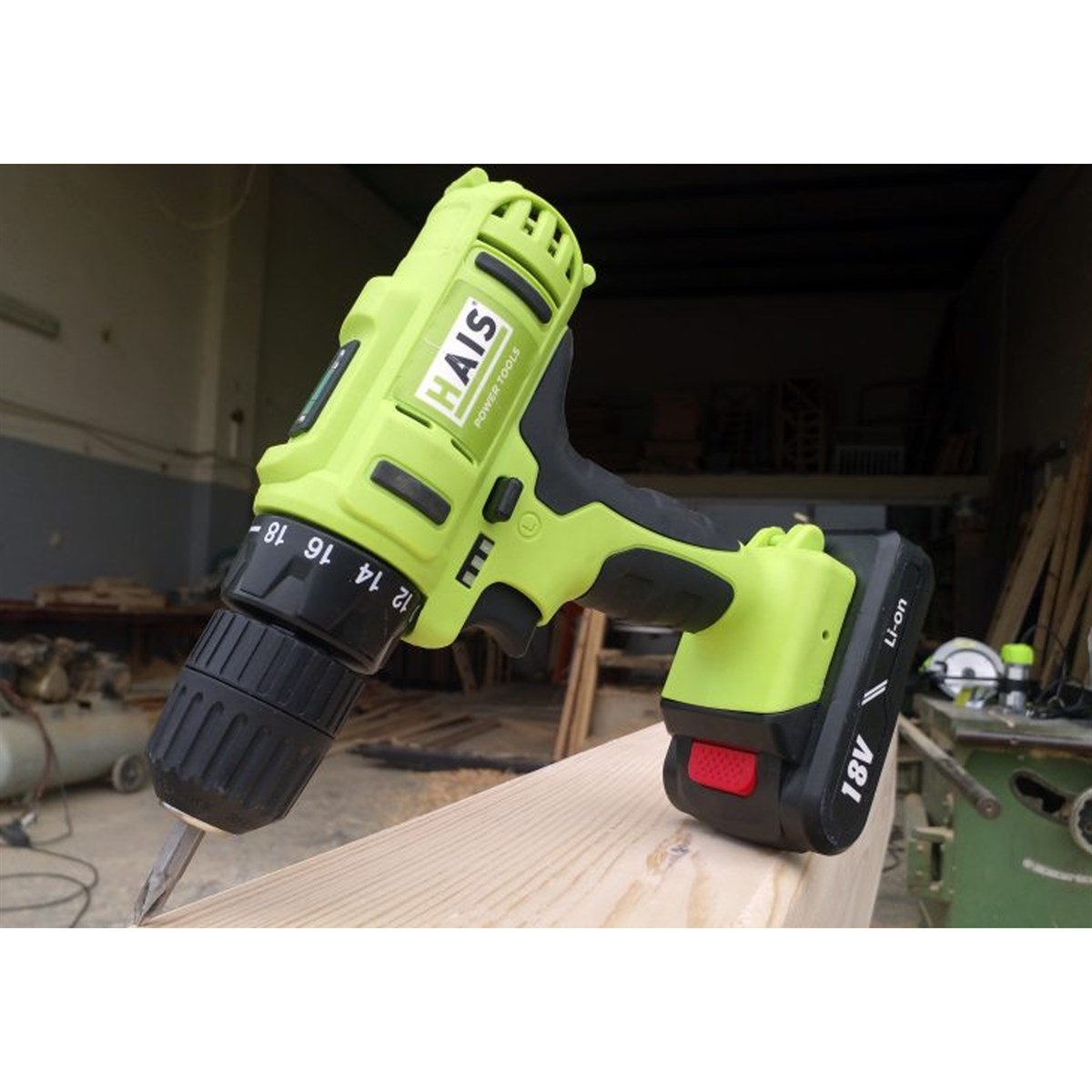 HAIS ŞARJLI MATKAP 18V CD-LBT-16A ÇİFT AKÜLÜ HAIS ŞARJLI MATKAP 18V CD-LBT-16A ÇİFT AKÜLÜ