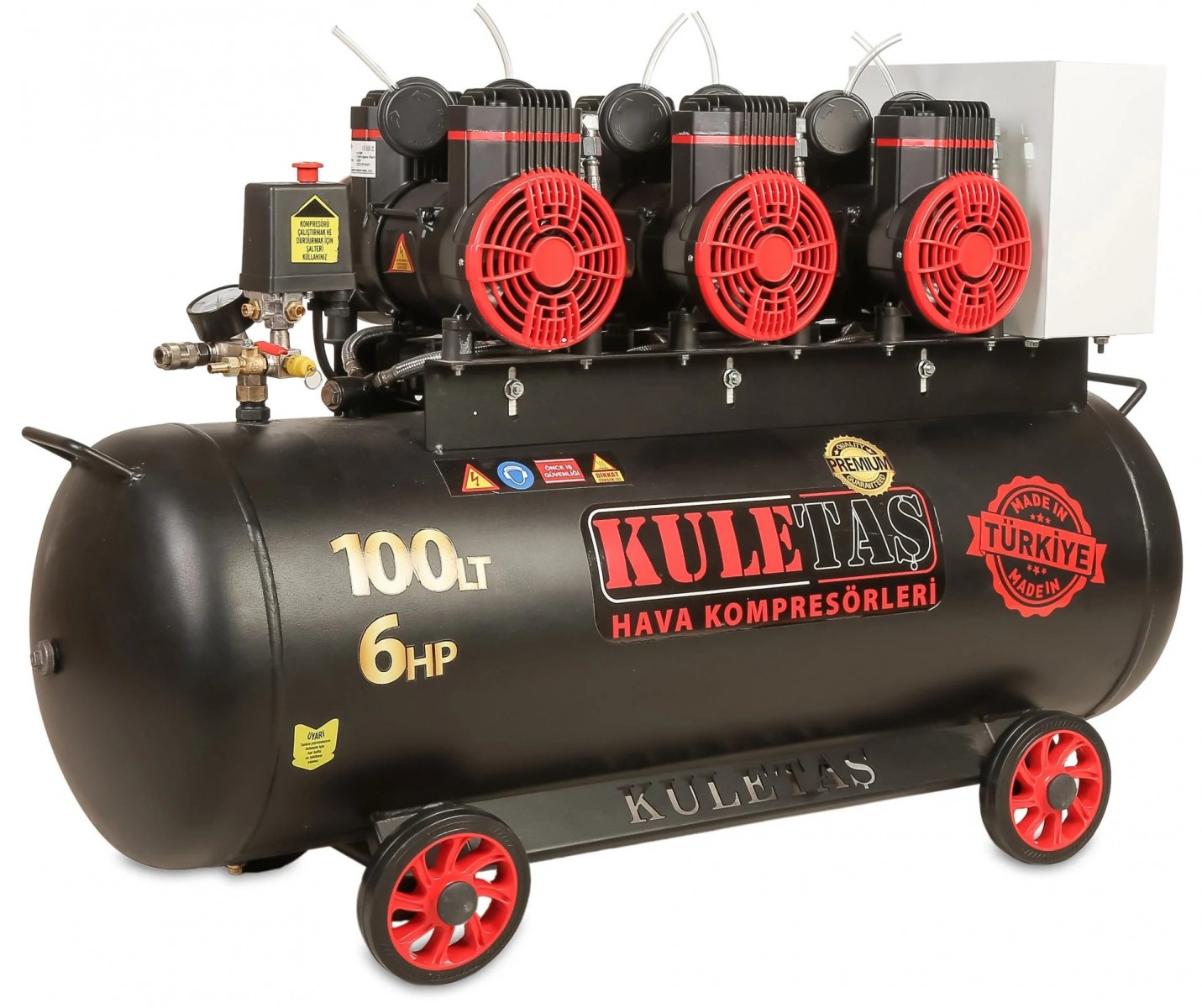 KULETAŞ PREMİUM 100 LT SESSİZ YAĞSIZ HAVA KOMPRESÖRÜ KULETAŞ PREMİUM 100 LT SESSİZ YAĞSIZ HAVA KOMPRESÖRÜ