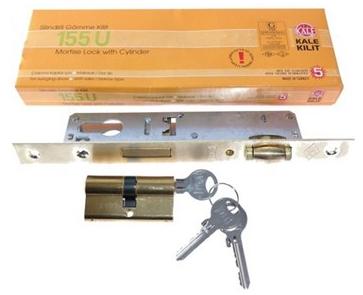 Kale 155U-25mm Standart Silindir Mak. Daire Kilidi Kale 155U-25mm Standart Silindir Mak. Daire Kilidi