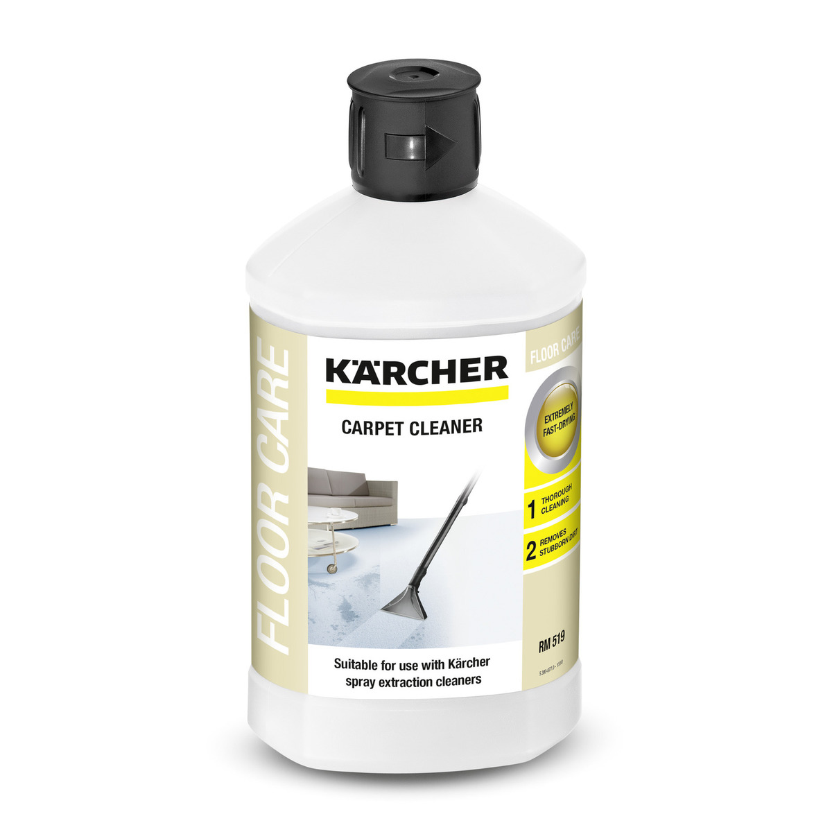 Karcher Se 5.100 Halı Yıkama Makinesi İçin RM 519 Sıvı Temizleme Deterjanı Şampuan 6.295-771.0