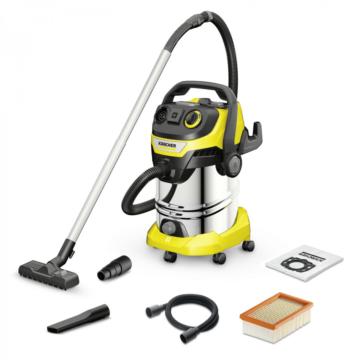 Karcher WD6 Islak Kuru Elektrik Süpürgesi 1.628-360.0 Karcher WD6 Islak Kuru Elektrik Süpürgesi 1.628-360.0