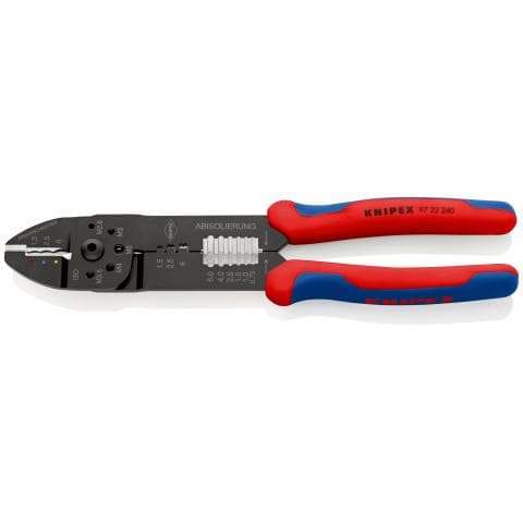 Knipex 97 22 240 Pabuç Sıkma Kablo Sıyırma Pensesi Knipex 97 22 240 Pabuç Sıkma Kablo Sıyırma Pensesi