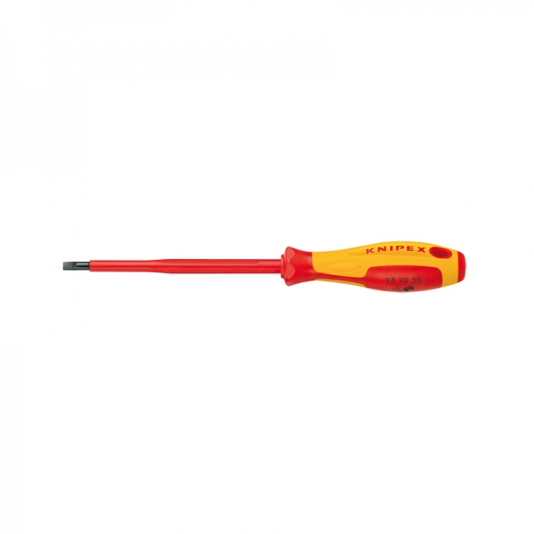 Knipex İzoleli Düz Tornavida 5 5X125 98 20 55 Knipex İzoleli Düz Tornavida 5 5X125 98 20 55