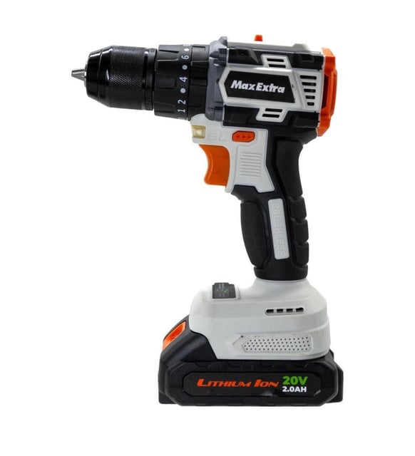 MAXEXTRA MX2020 20V AKÜLÜ MATKAP DARBELİ KÖMÜRSÜZ