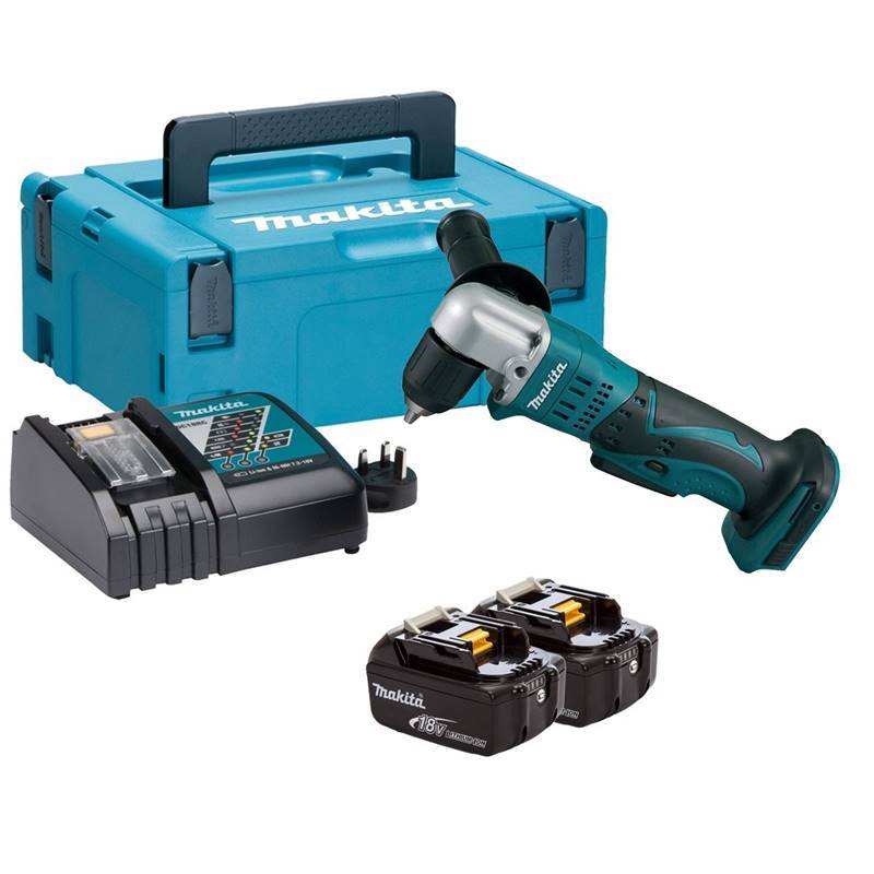 Makita DDA351RFJ Akülü Köşe Matkabı Makita DDA351RFJ Akülü Köşe Matkabı