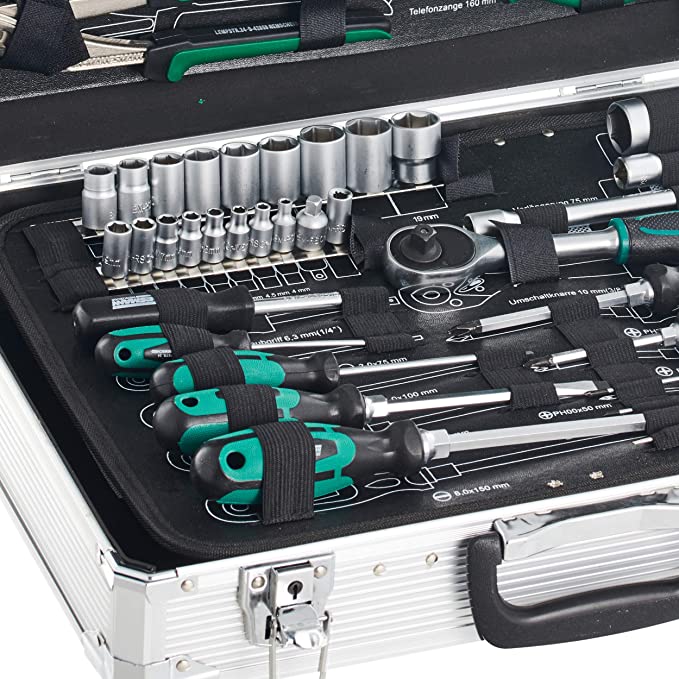 Mannesmann M 29075 108 Parça Alüminyum Takım Çanta Mannesmann M 29075 108 Parça Alüminyum Takım Çanta