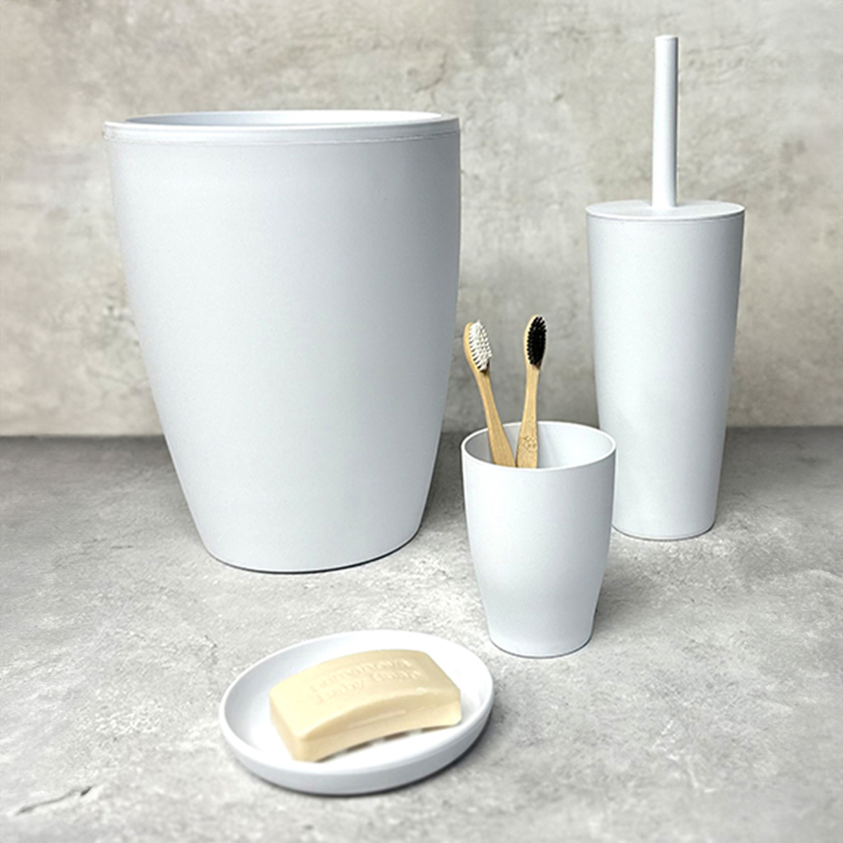 PRİMANOVA PURE 5Lİ BANYO SETİ BEYAZ M-SAS14-01 PRİMANOVA PURE 5Lİ BANYO SETİ BEYAZ M-SAS14-01